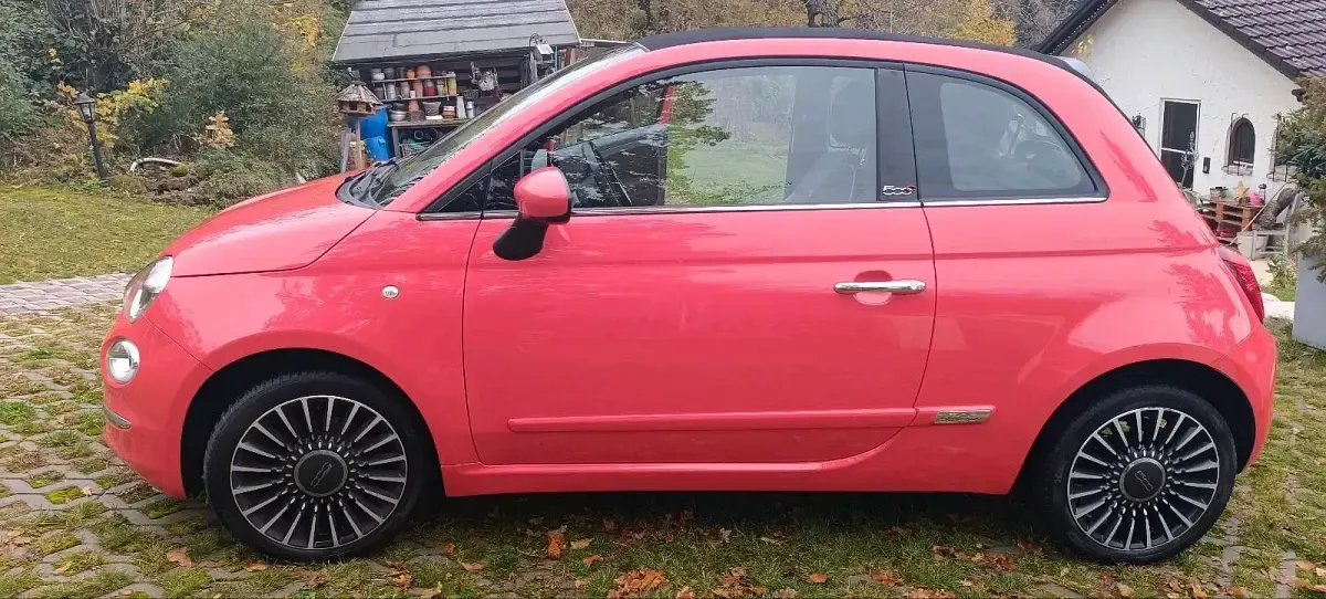 Gebraucht Fiat 500 86 PS (63 kW) 2017 Rot Cabrio