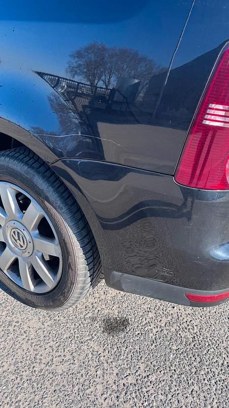 Gebraucht VW Touran 140 PS (102 kW) 2008 Schwarz Van / Kleinbus