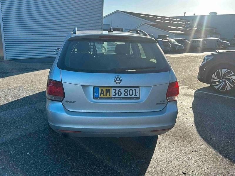 Gebraucht VW Golf Plus Trendline 105 PS (77 kW) 2010 Silber Van / Kleinbus