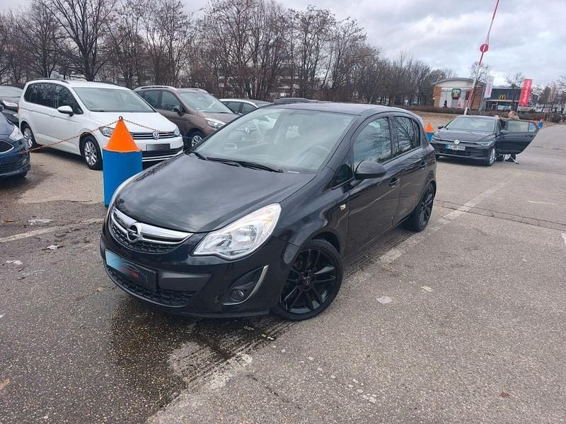 Gebraucht Opel Corsa 87 PS (63 kW) 2012 Schwarz Kleinwagen