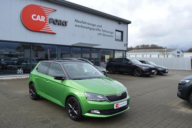 Gebraucht Skoda Fabia Style 110 PS (80 kW) 2018 Rallyegrün metallic Limousine