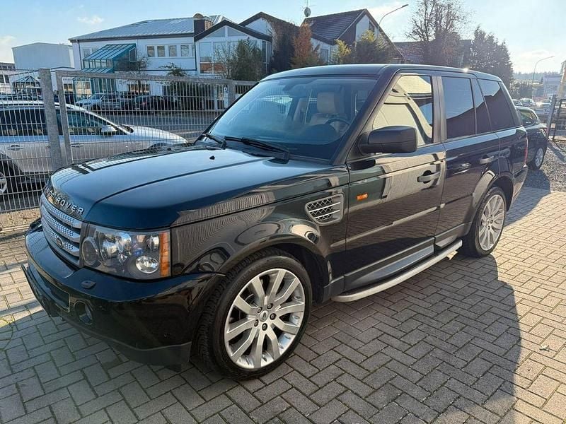 Schwarz Gebraucht 2008 Land Rover Range Rover Sport HSE SUV | 4.990 € (Superpreis) - Bild 1/4
