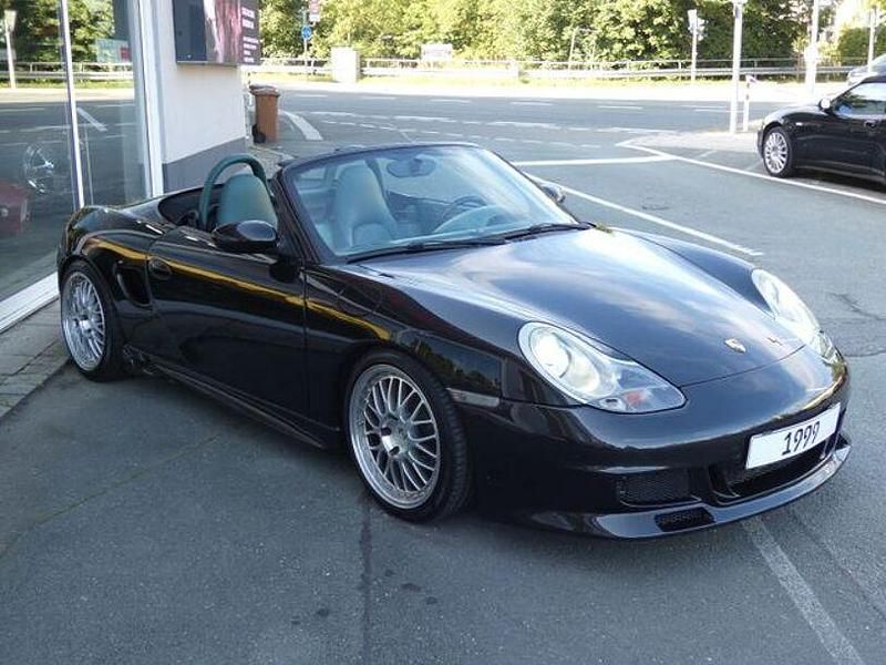 Gebraucht Porsche Boxster 195 PS (143 kW) 1999 Schwarz Cabrio