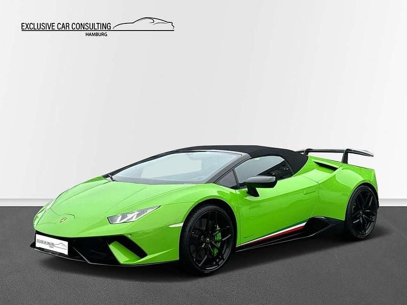 Gebraucht Lamborghini Huracán 639 PS (469 kW) 2018 Verde mantis Cabrio