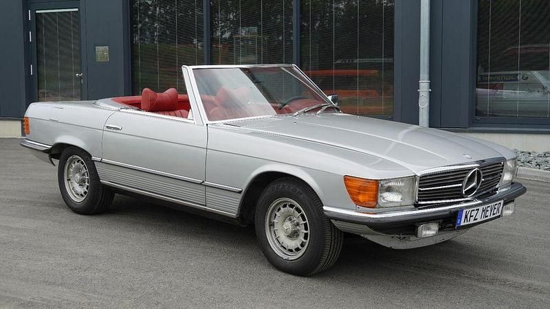Silber Gebraucht 1977 Mercedes SL450 Cabrio | 30.850 € - Bild 1/4