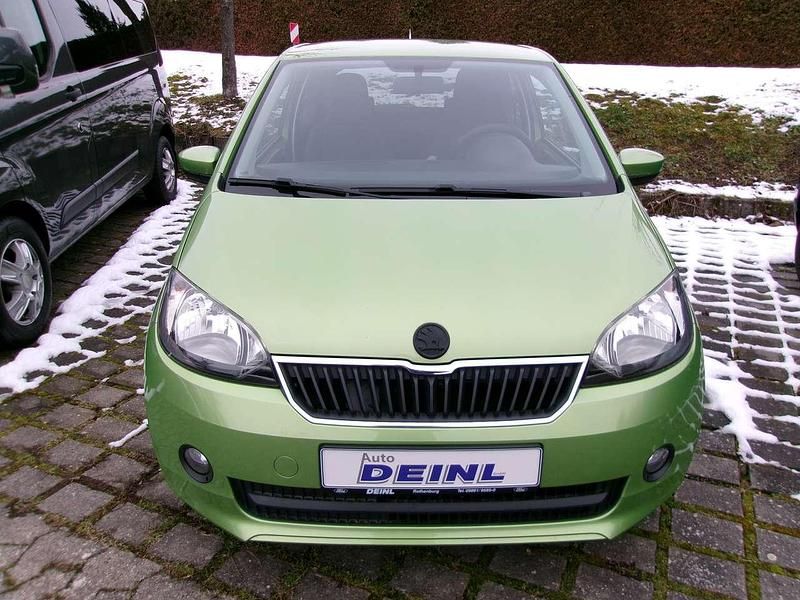 Gebraucht Skoda Citigo Elegance 75 PS (55 kW) 2012 Springgr}n metallic Kleinwagen