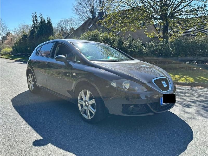 Gebraucht Seat Leon Reference 102 PS (75 kW) 2008 Schwarz Kleinwagen