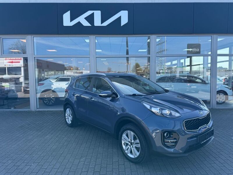 Blau Gebraucht 2018 Kia Sportage SUV | 16.990 € - Bild 1/4