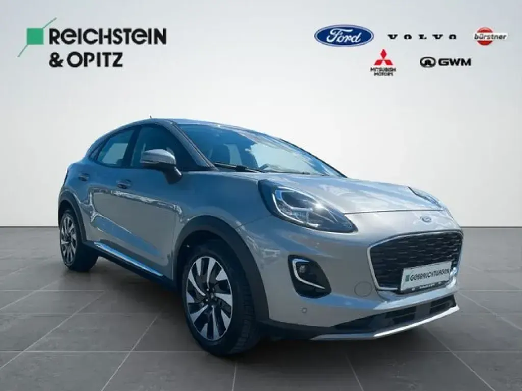 Brugt Ford Puma Titanium 125 HK (91 kW) 2023 Sølv SUV