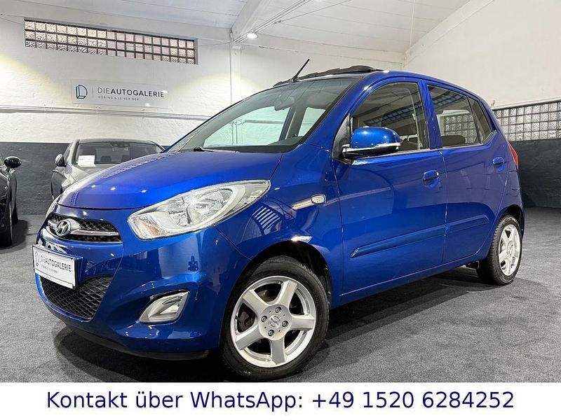 Blau Gebraucht 2013 Hyundai i10 Style Kleinwagen | 7.990 € (Etwas zu teuer) - Bild 1/4