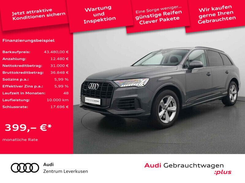 Individuallackierungen audi exclusive Gebraucht 2021 Audi Q7 Sport SUV | 43.480 € (Etwas zu teuer) - Bild 1/4