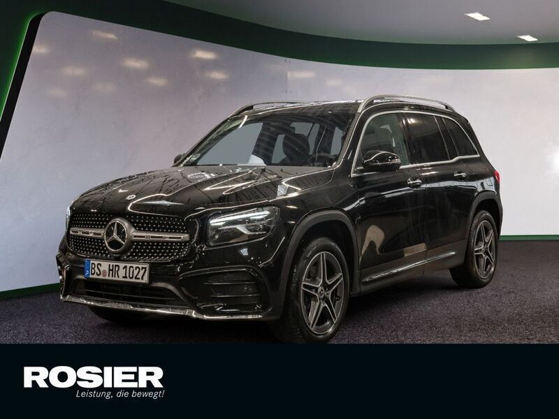 Schwarz / nachtschwarz Gebraucht 2025 Mercedes GLB200 AMG line SUV | 44.490 € (Fairer Preis) - Bild 1/4