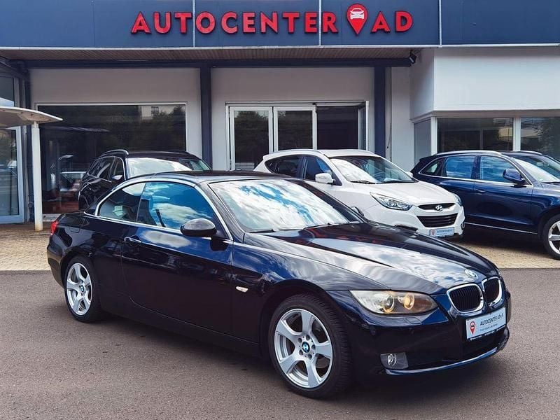 Schwarz Gebraucht 2010 BMW 320 Cabriolet Cabrio | 9.990 € (Superpreis) - Bild 1/4