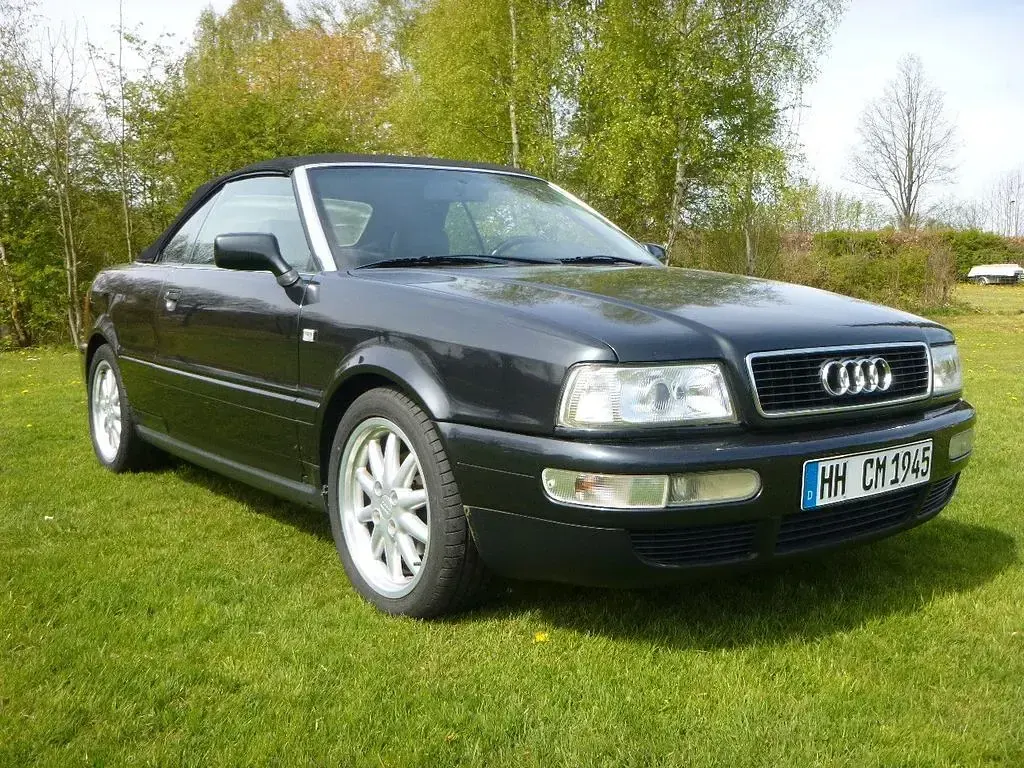 Used Audi Cabriolet 125 HP (91 kW) 1998 Black Cabriolet