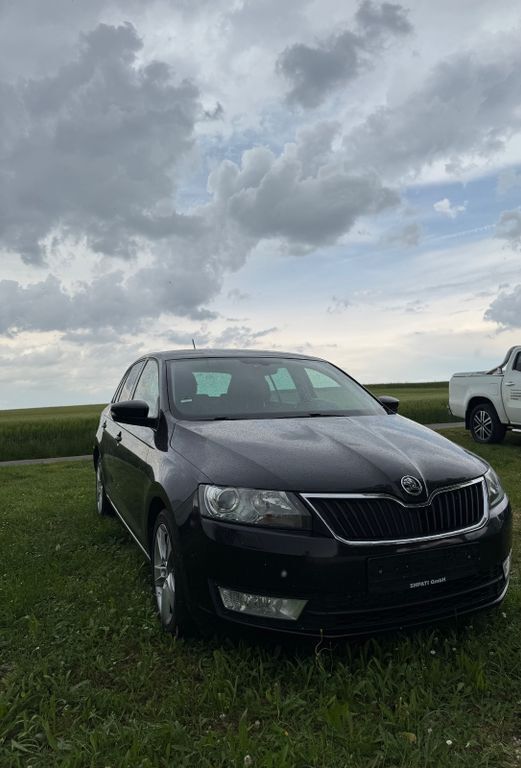 Schwarz Gebraucht 2016 Skoda Rapid Ambition Limousine | 6.999 € (Teuer) - Bild 1/4