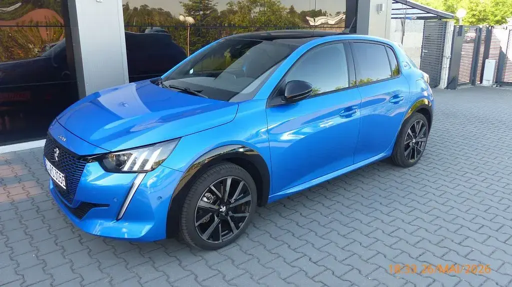 Gebraucht Peugeot e-208 GT 100 kW (136 PS) 2023 Blau Kleinwagen