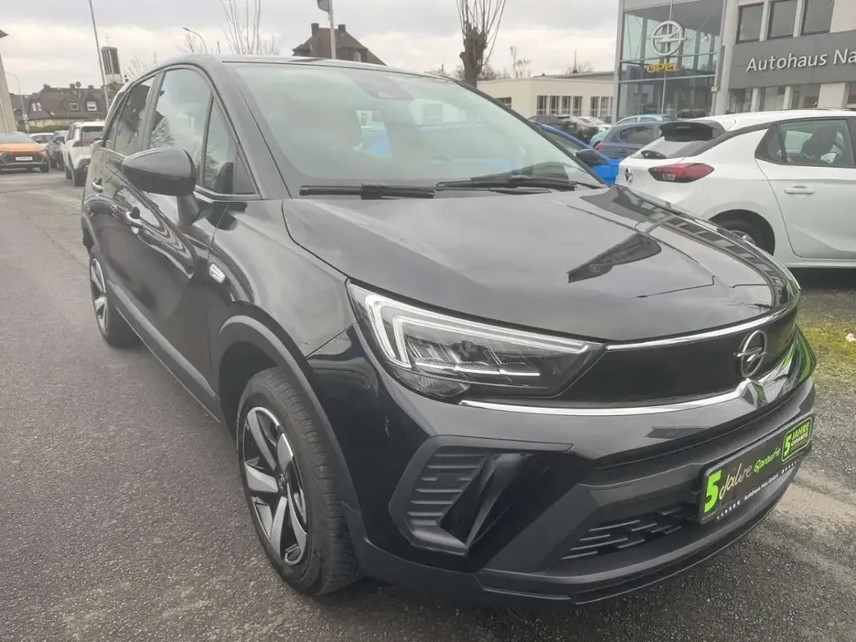 Gebraucht Opel Crossland Edition 131 PS (96 kW) 2022 Diamant schwarz SUV