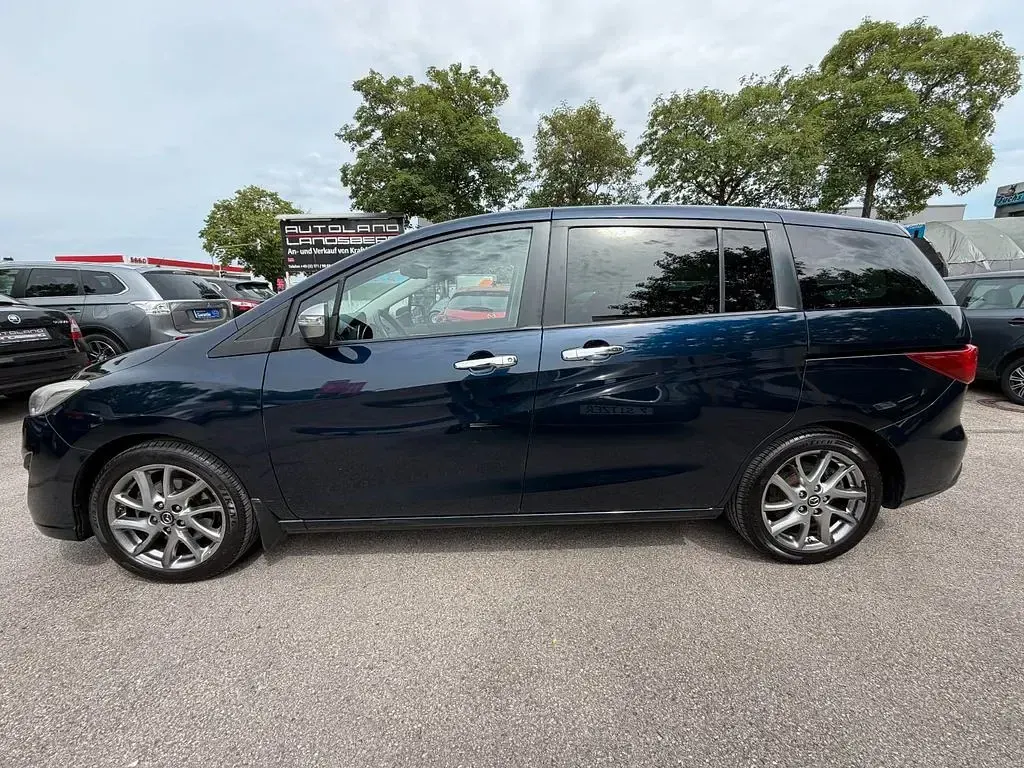 Gebraucht Mazda 5 116 PS (85 kW) 2014 Blau Van / Kleinbus