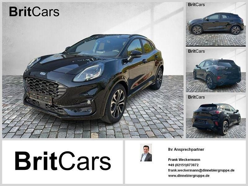 Schwarz (metallic) Gebraucht 2024 Ford Puma ST-Line X SUV | 22.980 € (Superpreis) - Bild 1/4