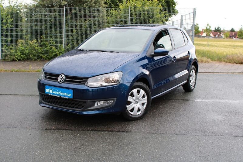 Blau Gebraucht 2010 VW Polo Team Limousine | 4.450 € (Guter Preis) - Bild 1/4