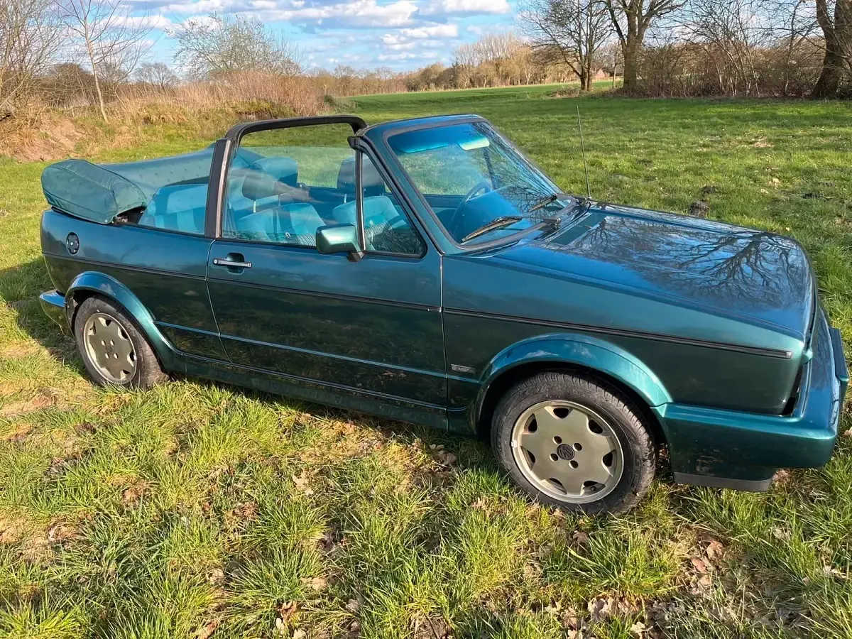 Gebraucht VW Golf Cabriolet 98 PS (72 kW) 1991 Grün Cabrio