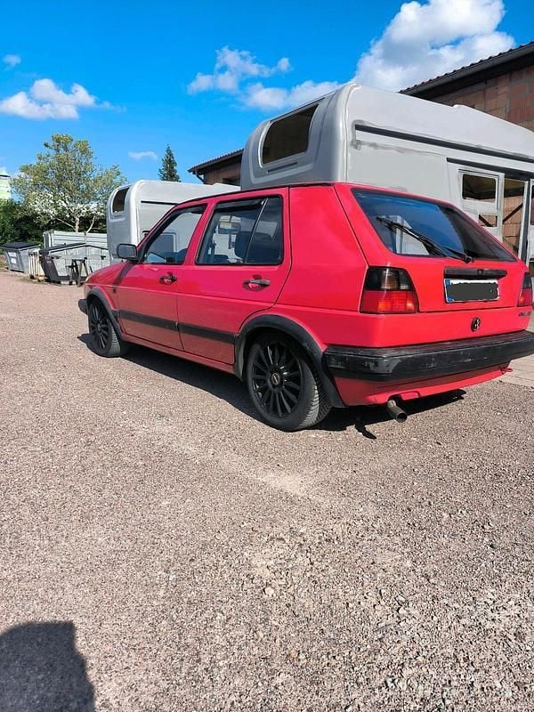 Rot Gebraucht 1989 VW Golf II Coupé | 2.540 € - Bild 1/4