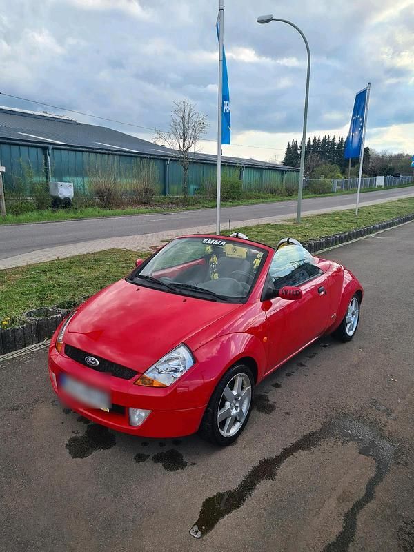 Rot Gebraucht 2003 Ford StreetKa Cabrio | 2.900 € - Bild 1/4