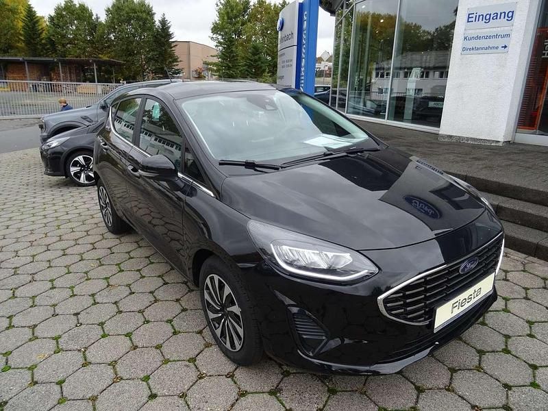 Gebraucht Ford Fiesta Titanium 125 PS (91 kW) 2023 Obsidianschwarz metallic Kleinwagen