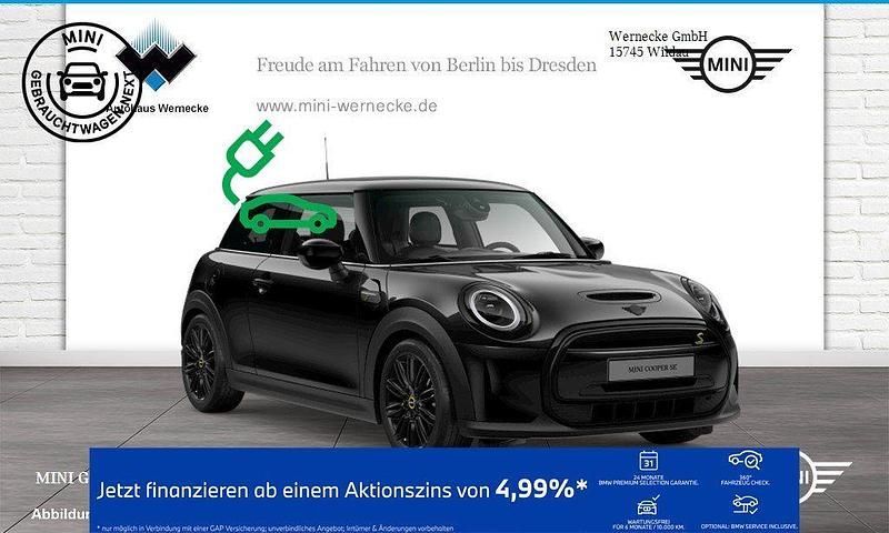 Midnight black Gebraucht 2022 Mini Cooper SE Hatch Kleinwagen | 18.536 € (Fairer Preis) - Bild 1/4