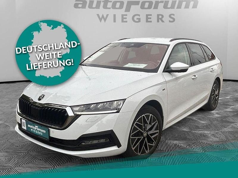 Weiß Gebraucht 2021 Skoda Octavia Clever Kombi | 16.481 € (Guter Preis) - Bild 1/4