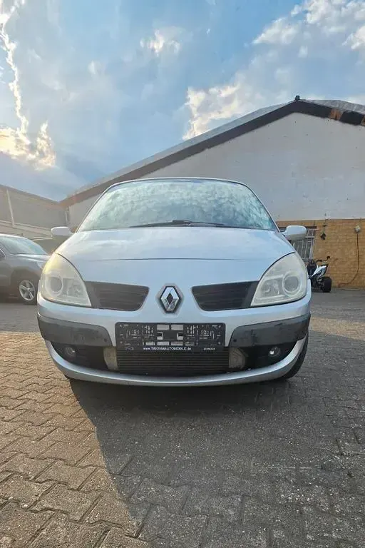 Gebraucht Renault Scénic II Exception 150 PS (110 kW) 2007 Silber Van / Kleinbus