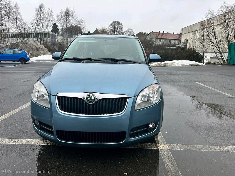 Gebraucht Skoda Fabia 86 PS (63 kW) 2008 Blau Kombi