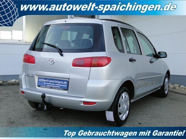 Gebraucht Mazda 2 Exclusive 80 PS (58 kW) 2003 Silber metallic Van / Kleinbus