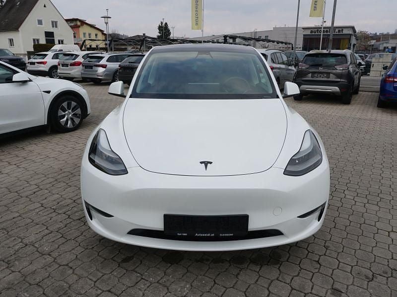 Gebraucht Tesla Model Y Long Range AWD 378 kW (514 PS) 2024 Weiß SUV