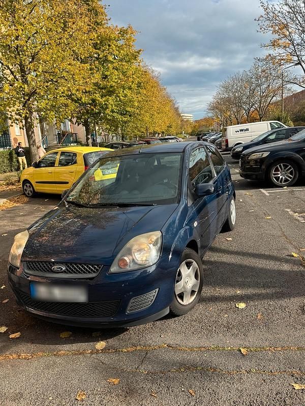 Blau Gebraucht 2008 Ford Fiesta Kleinwagen | 1.399 € (Guter Preis) - Bild 1/4