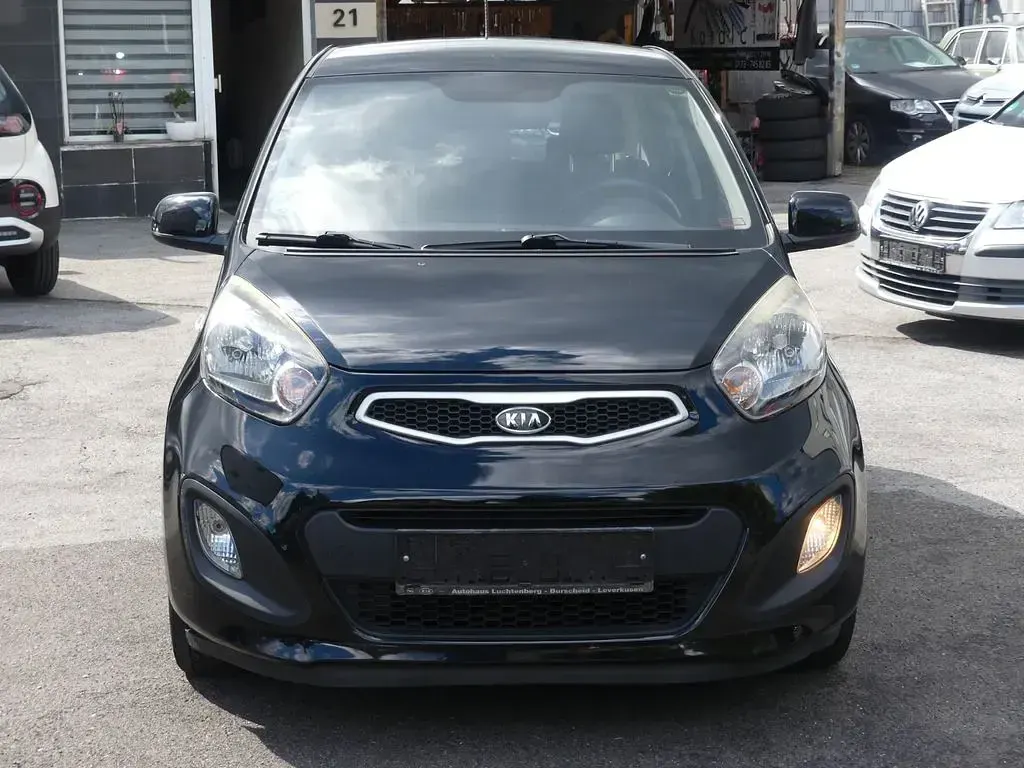 Gebraucht Kia Picanto Edition 7 69 PS (50 kW) 2012 Schwarz Kleinwagen