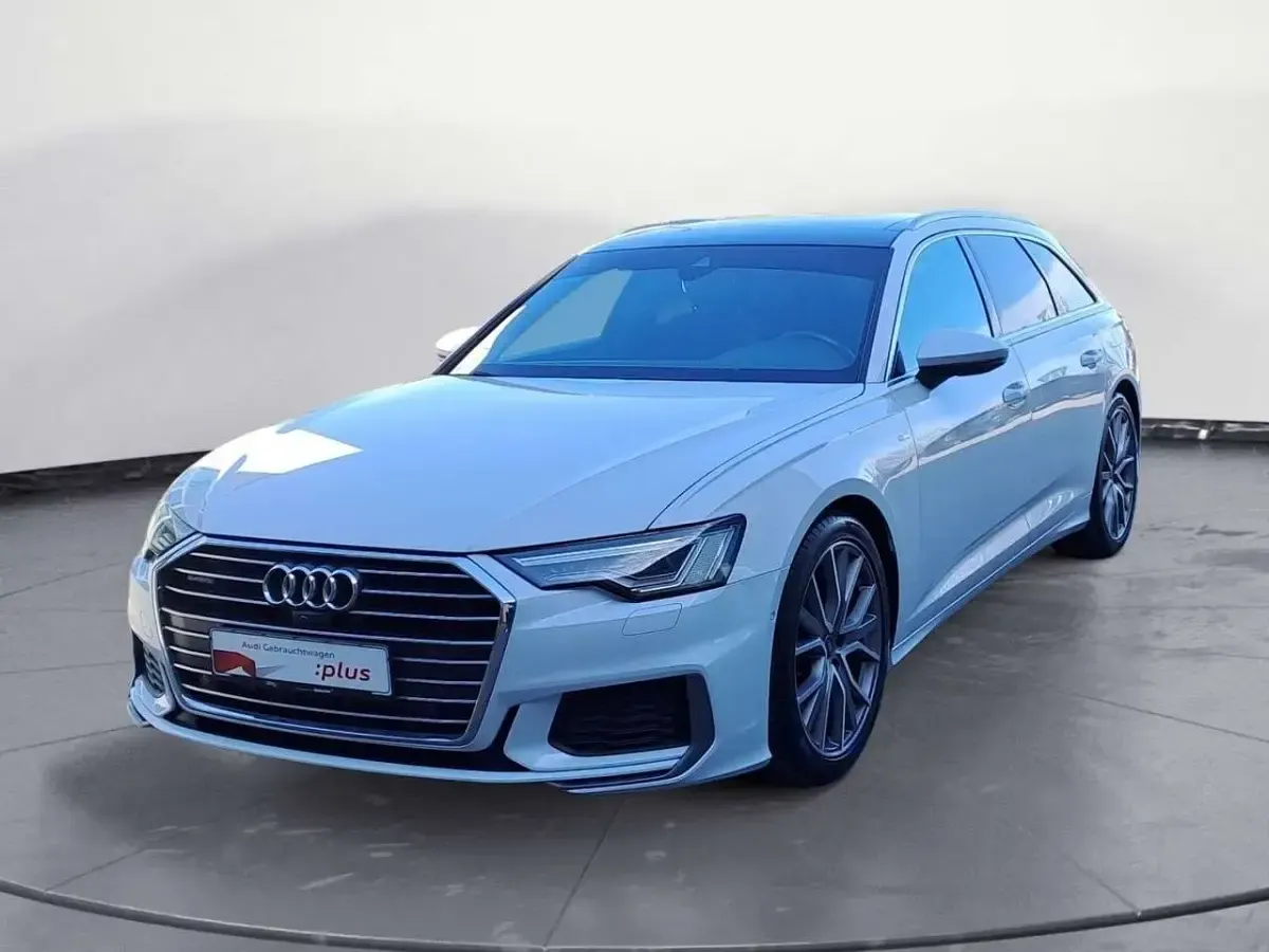 Gebraucht Audi A6 Ambiente 367 PS (269 kW) 2020 Gletscherweiß metallic Kombi