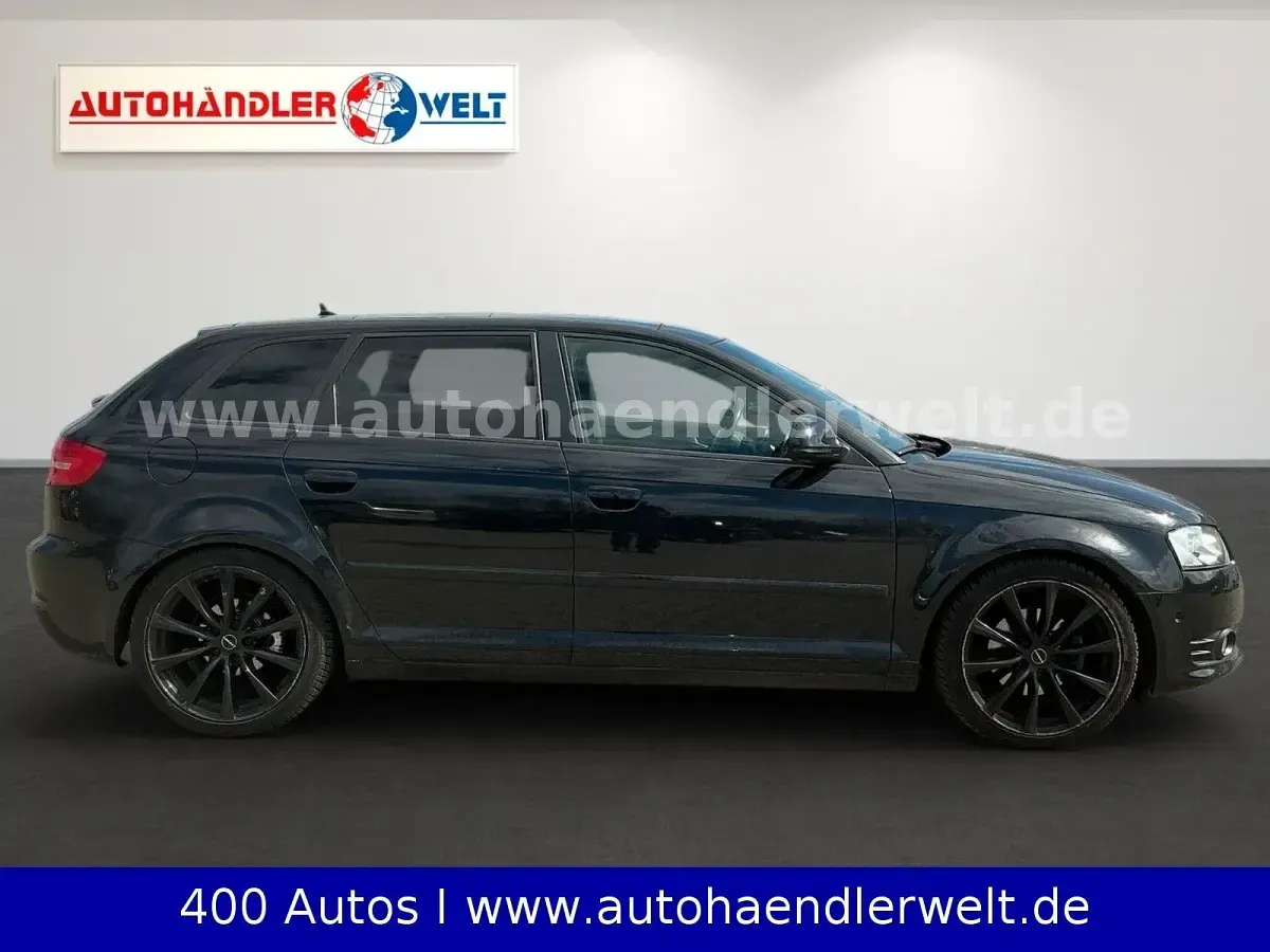 Brugt Audi A3 Ambiente 125 HK (91 kW) 2009 Sort Hatchback