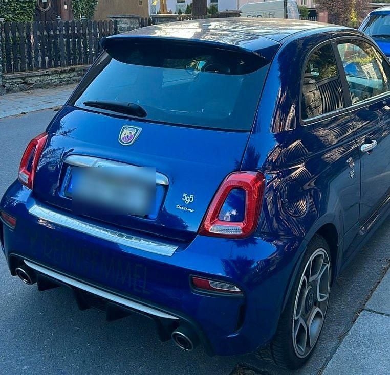 Gebraucht Abarth 595 Turismo 165 PS (121 kW) 2017 Blau Kleinwagen