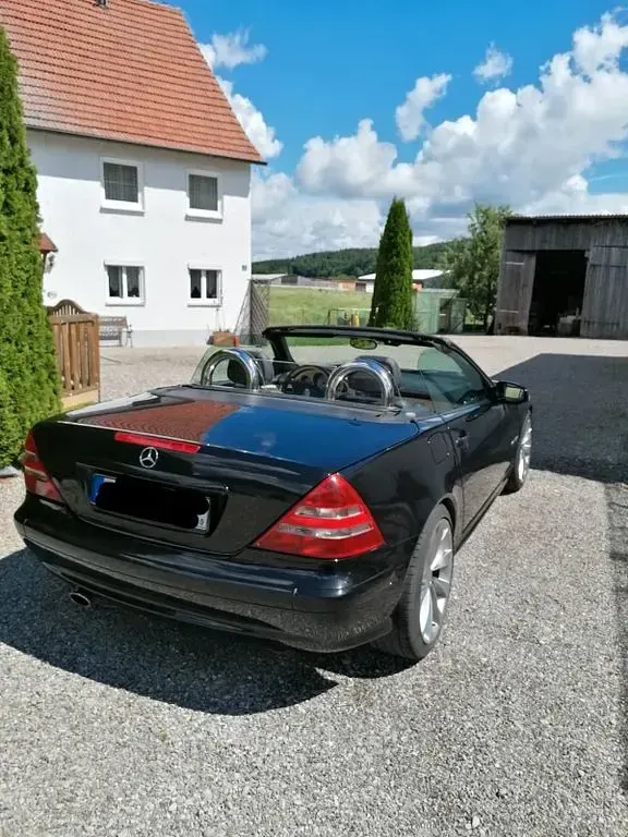 Gebraucht Mercedes SLK200 Edition 163 PS (119 kW) 2000 Schwarz Cabrio