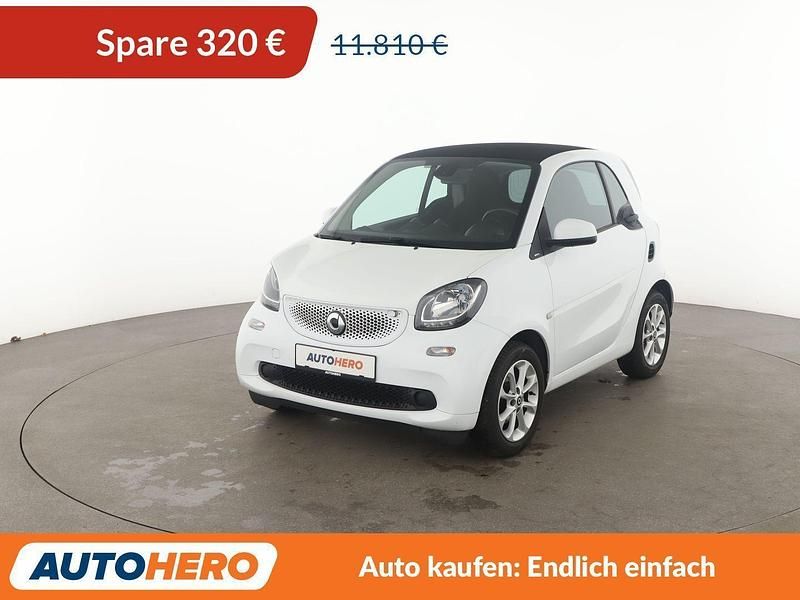 Weiß Gebraucht 2017 Smart ForTwo Coupé Passion Kleinwagen | 11.490 € (Etwas zu teuer) - Bild 1/3