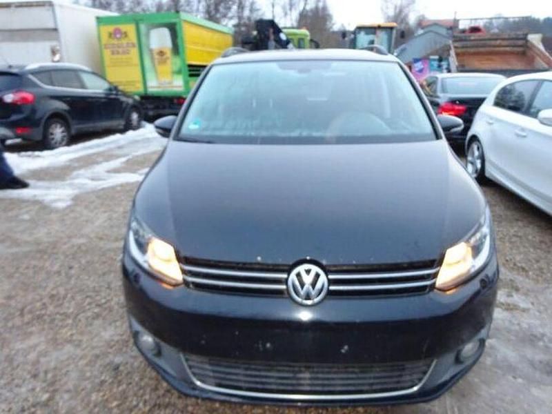 Gebraucht VW Touran 235 PS (172 kW) 2011 Schwarz Van / Kleinbus