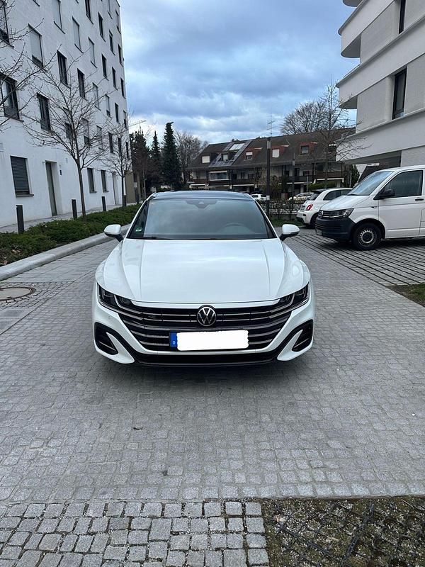 Gebraucht VW Arteon R-line 218 PS (160 kW) 2021 Weiß Limousine