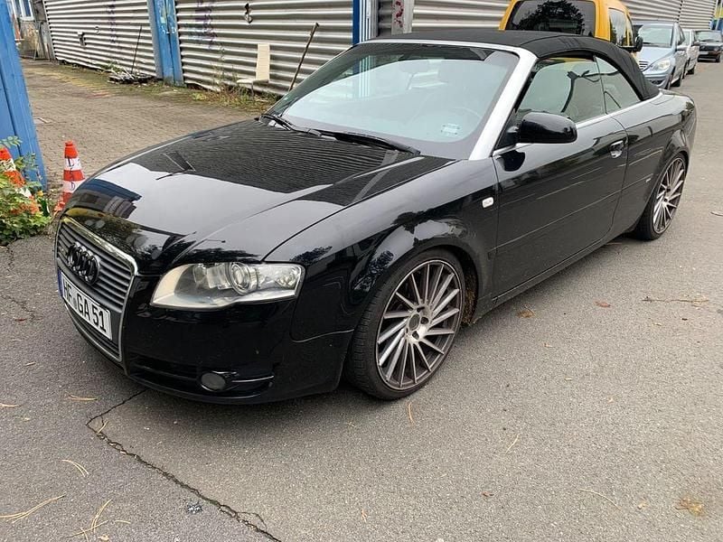 Gebraucht Audi A4 Cabriolet S-Line 140 PS (102 kW) 2006 Schwarz Cabrio