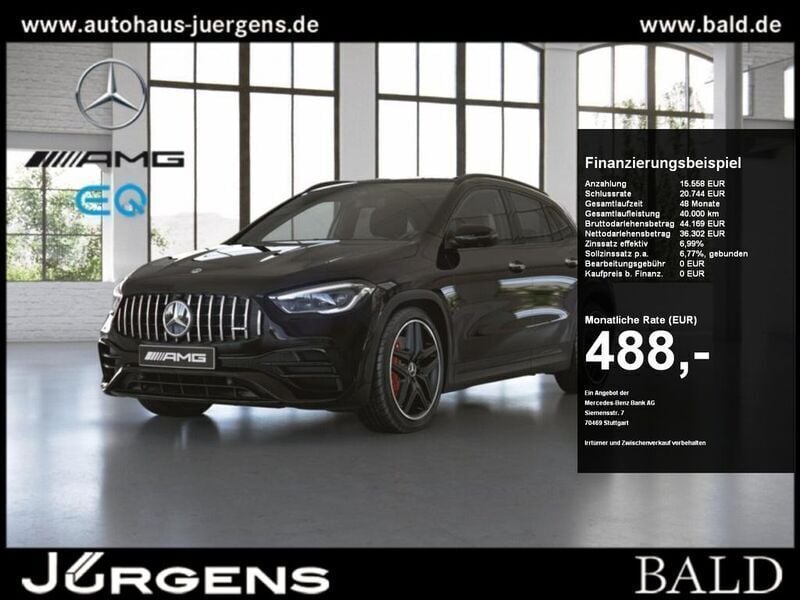 Unilack nachtschwarz Gebraucht 2023 Mercedes GLA45 AMG AMG SUV | 51.880 € (Superpreis) - Bild 1/4