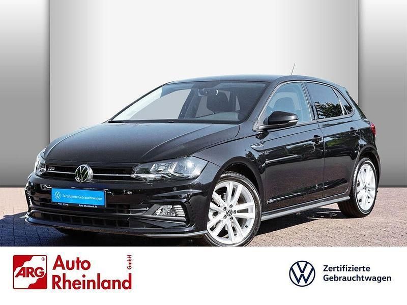 Schwarz Gebraucht 2021 VW Polo Highline Limousine | 17.843 € (Guter Preis) - Bild 1/4