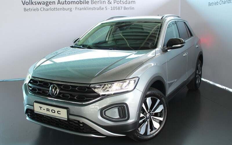 Silber Neu 2025 VW T-Roc Life SUV | 34.888 € (Guter Preis) - Bild 1/4