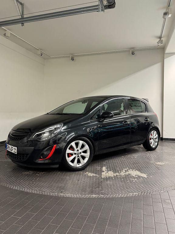 Gebraucht Opel Corsa 87 PS (63 kW) 2012 Schwarz Kleinwagen