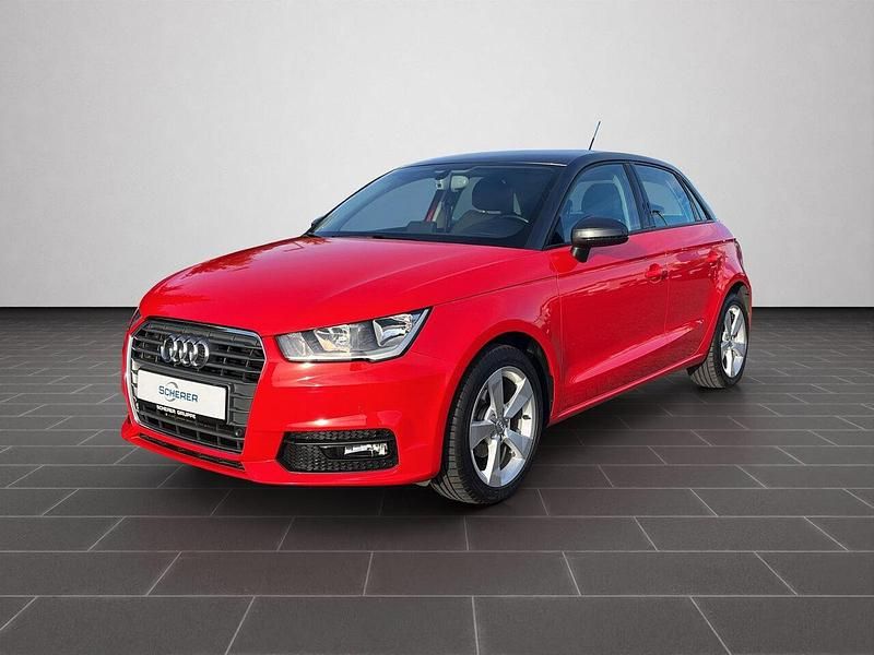 Misanorot perleffekt (metallic) Gebraucht 2018 Audi A1 Sportback Exclusive Kleinwagen | 12.890 € (Superpreis) - Bild 1/4