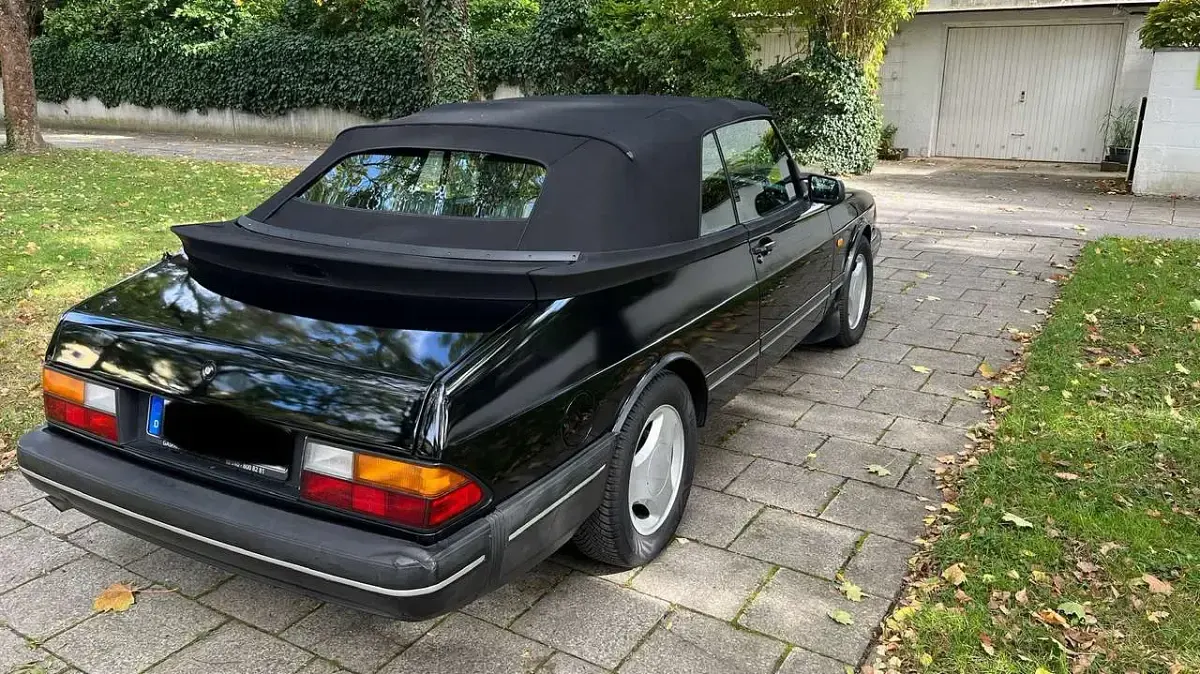 Gebraucht Saab 900 Cabriolet 141 PS (103 kW) 1992 Schwarz Cabrio